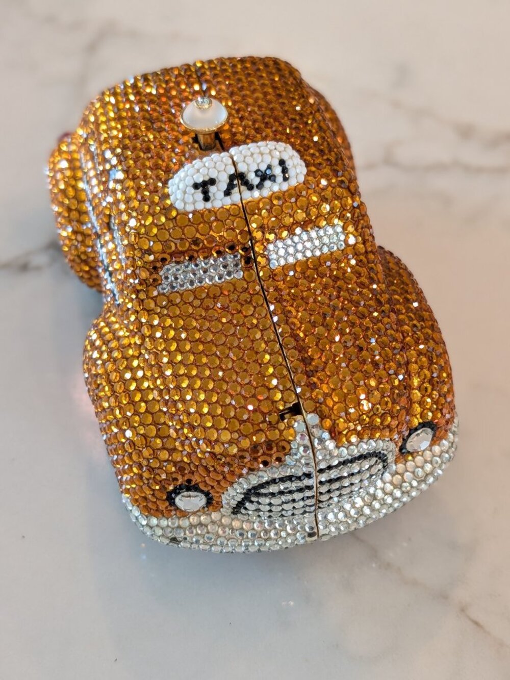 Katherine Baumann Swarovski New York Taxi Purse